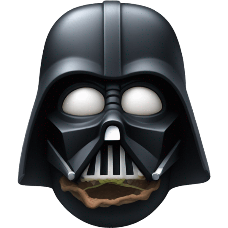 Darth Vader’s seriously dusty disturbing disgusting ghostly haunted horror house  emoji