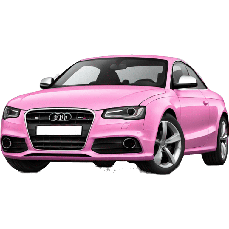 Pink audi emoji