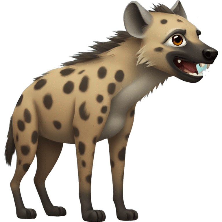 hyena  emoji