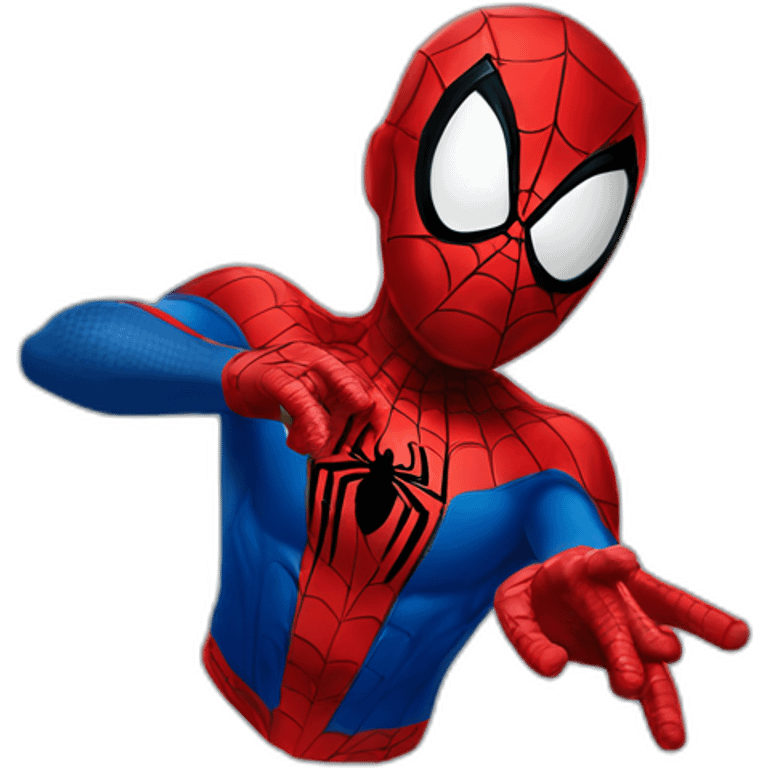 Spider-Man hand emoji