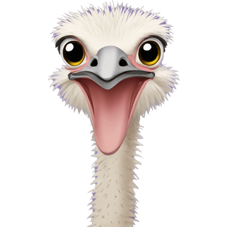  ostrich emoji