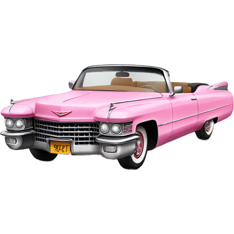 pink cadillac emoji