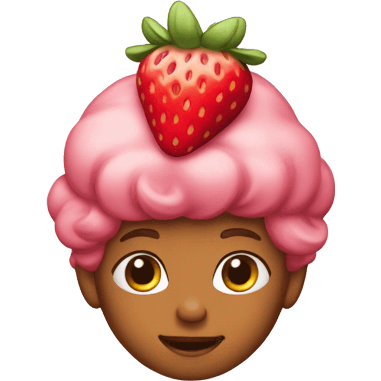 Strawberry shortcake  emoji