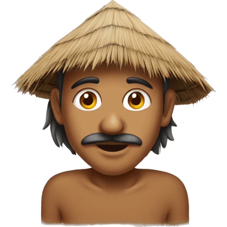 Mud Hut from india emoji