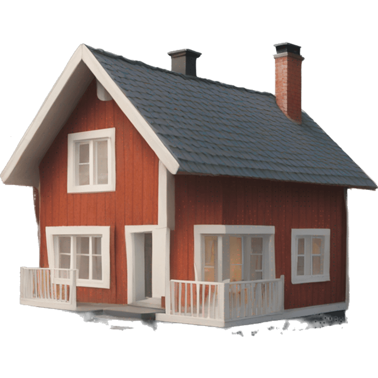 scandinavian house emoji