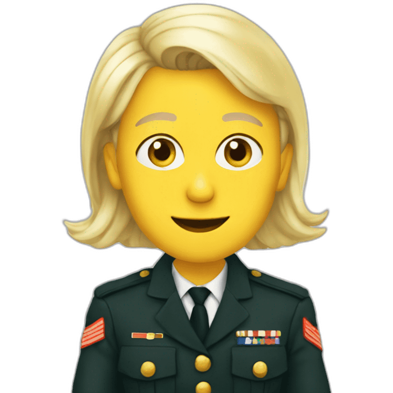 Marine lepen emoji