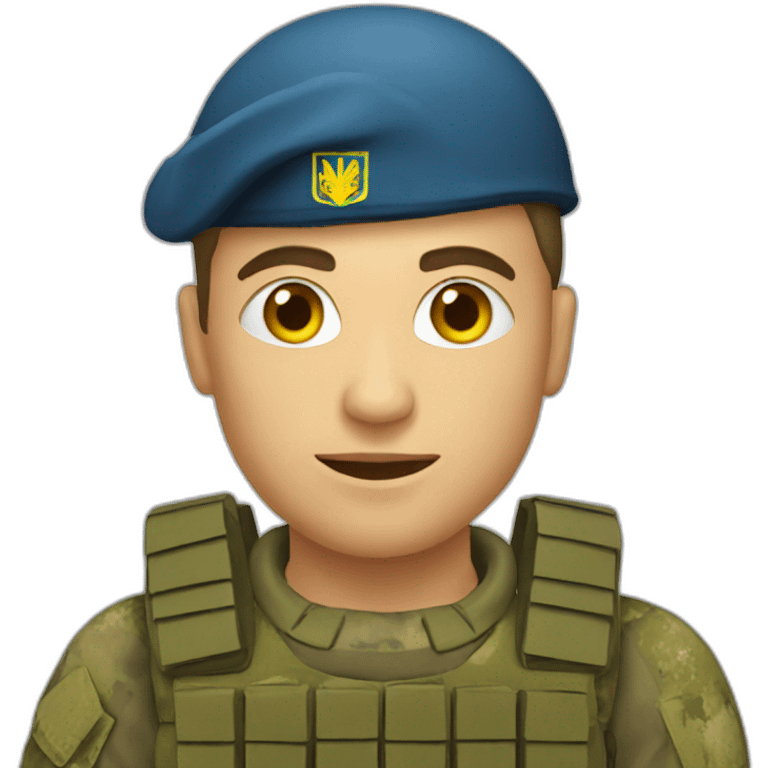 ukraine soldier emoji