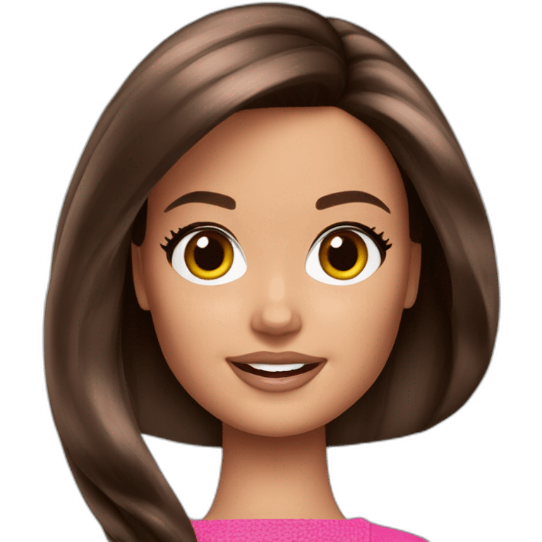 barbie brune emoji