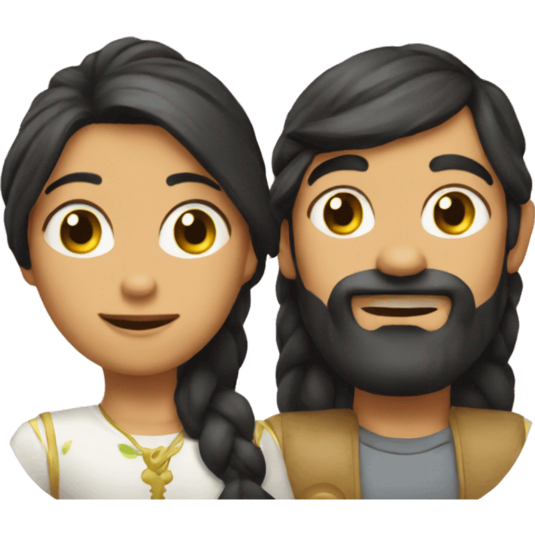 Rana y seta emoji