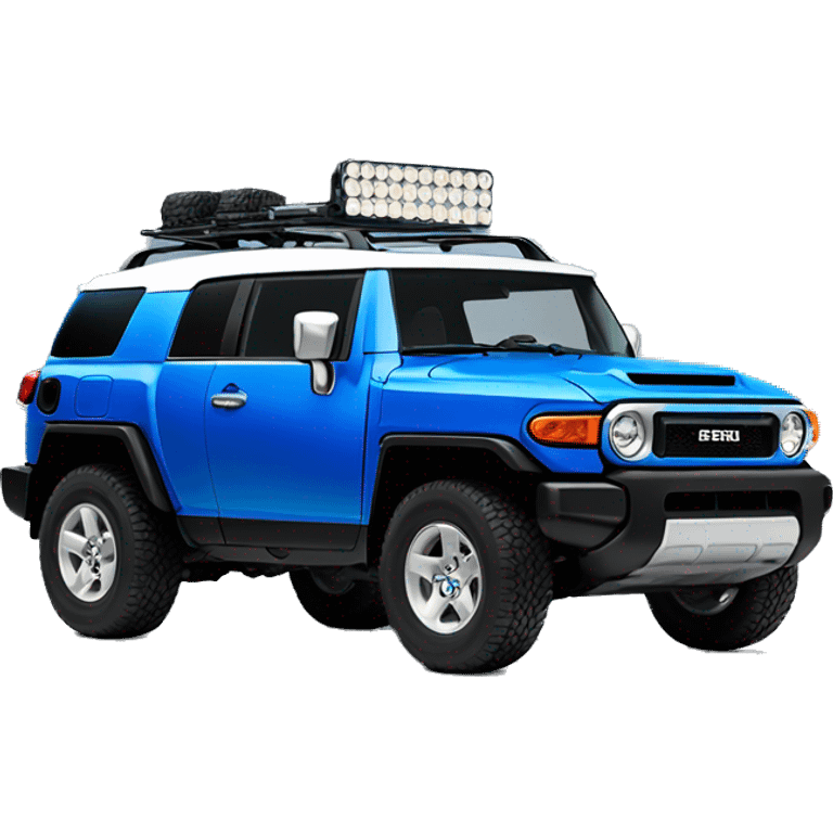 Blue fj cruiser emoji