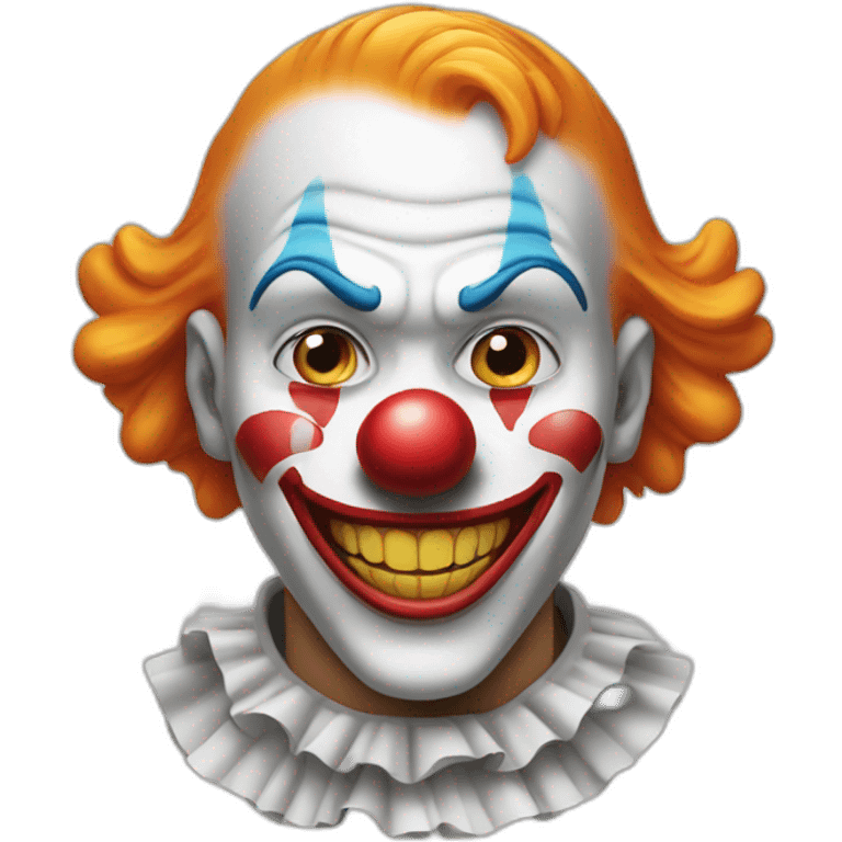 Clown avec des grillz emoji