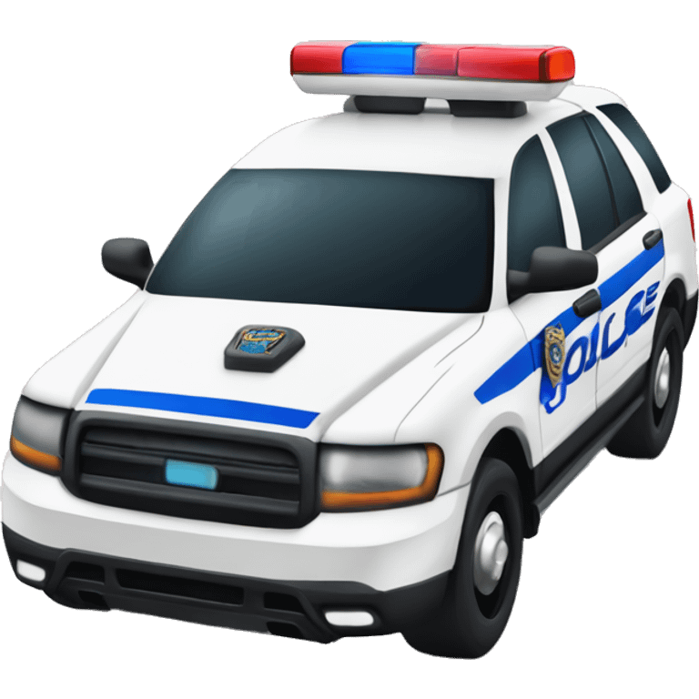 police car with paragraph DeltaQTA emoji