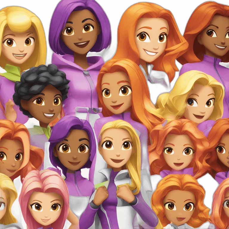 les totally spies emoji