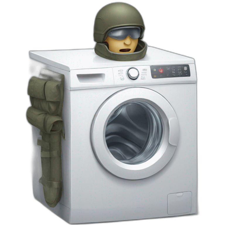 soldier washing machine russian emoji