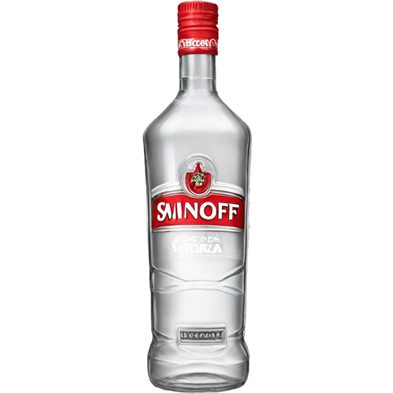 smirnoff vodka bottle emoji