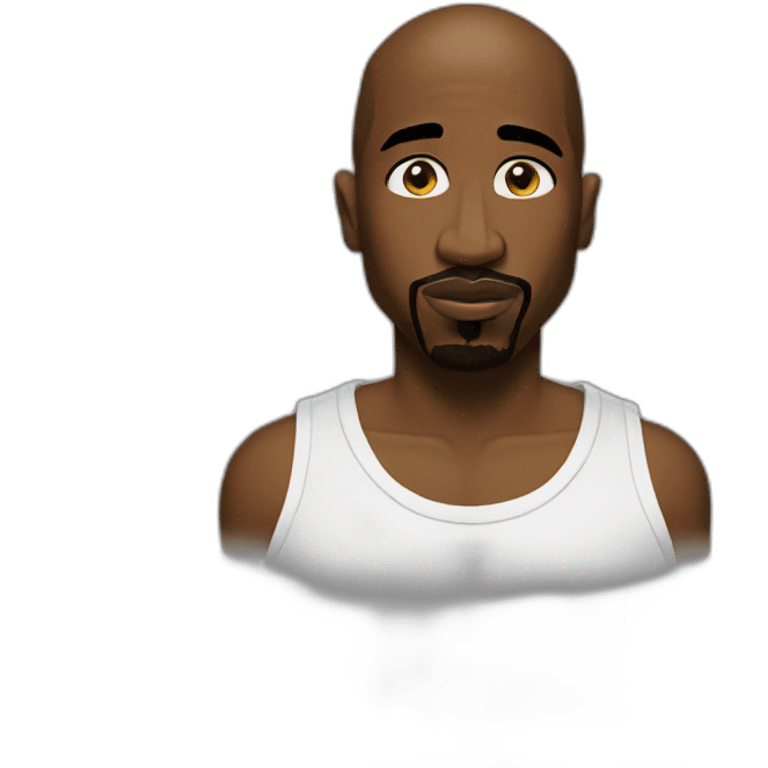 2pac Back emoji