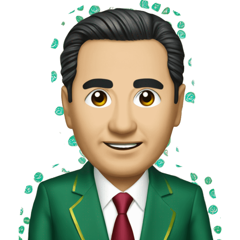 Saparmurat Niyazov president Turkmenistan emoji