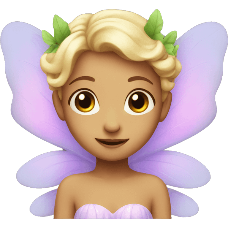 Cute fairy emoji