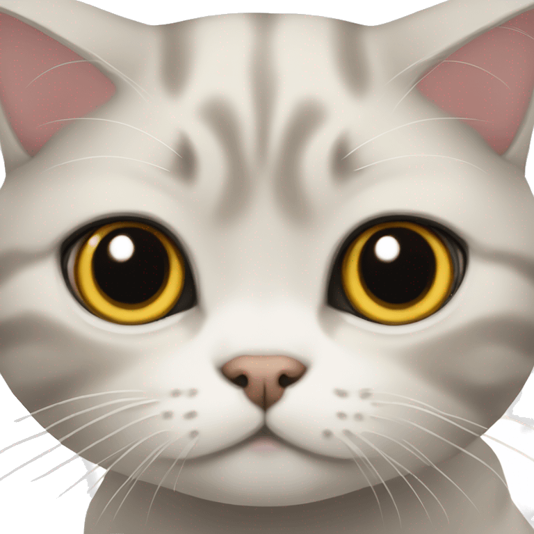 cat scottish fold emoji