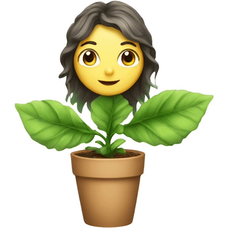 Plant fairy emoji