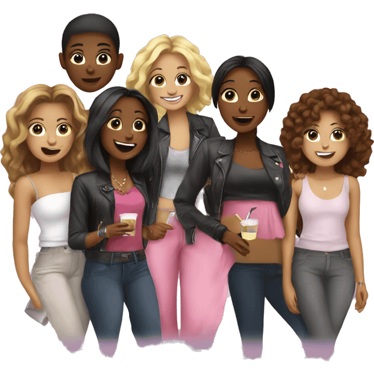 girls night out emoji