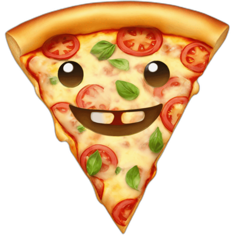 smile pizza emoji