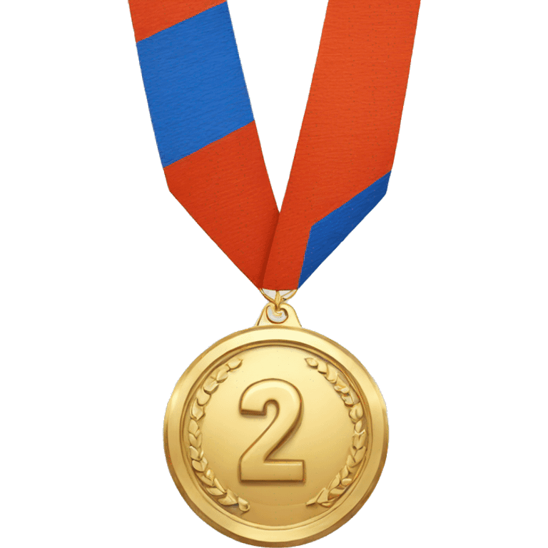 number one medal emoji