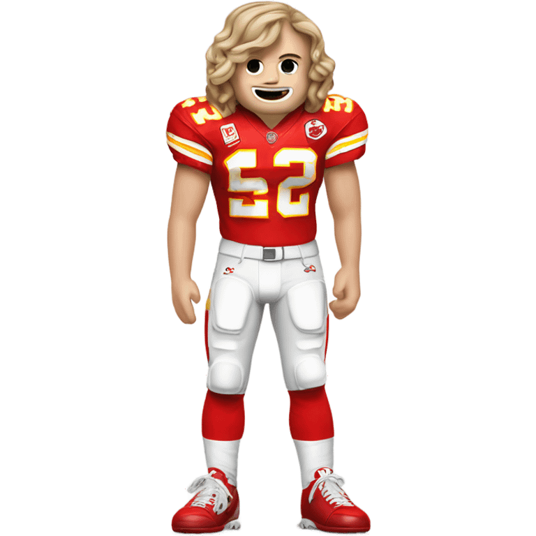 Taylor Swift Quarter Back for Kansas City Chiefs emoji