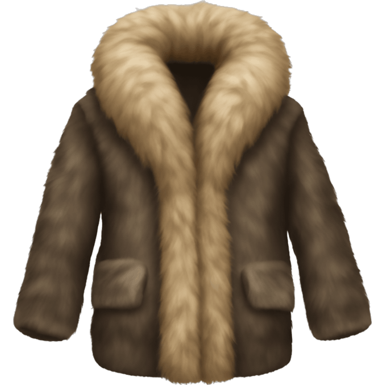 Fur coat  emoji