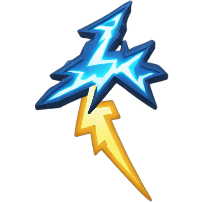 lightning emoji