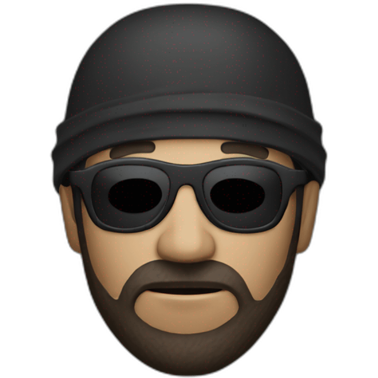 person that looks like a robber emoji