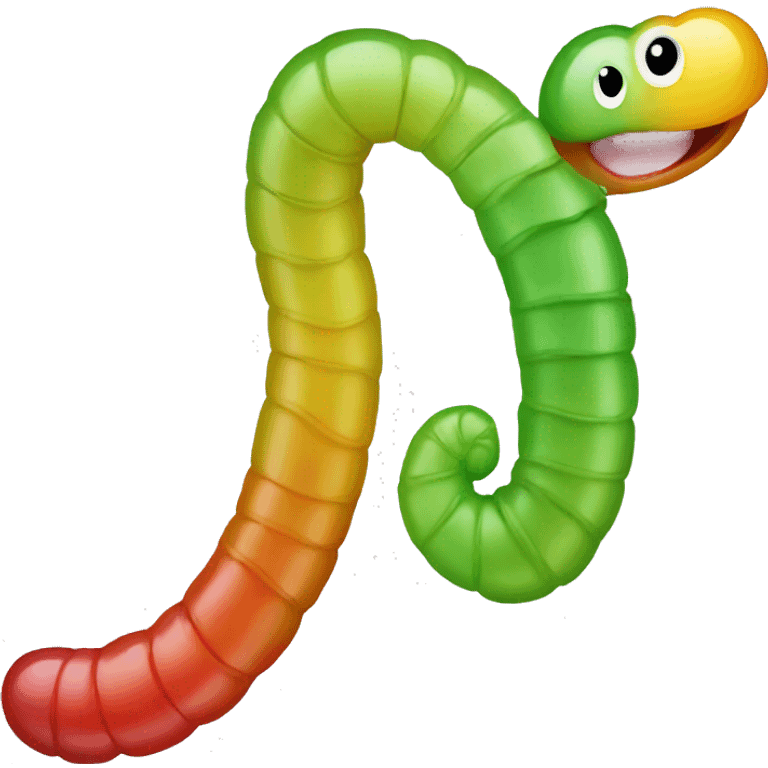 gummy worm emoji