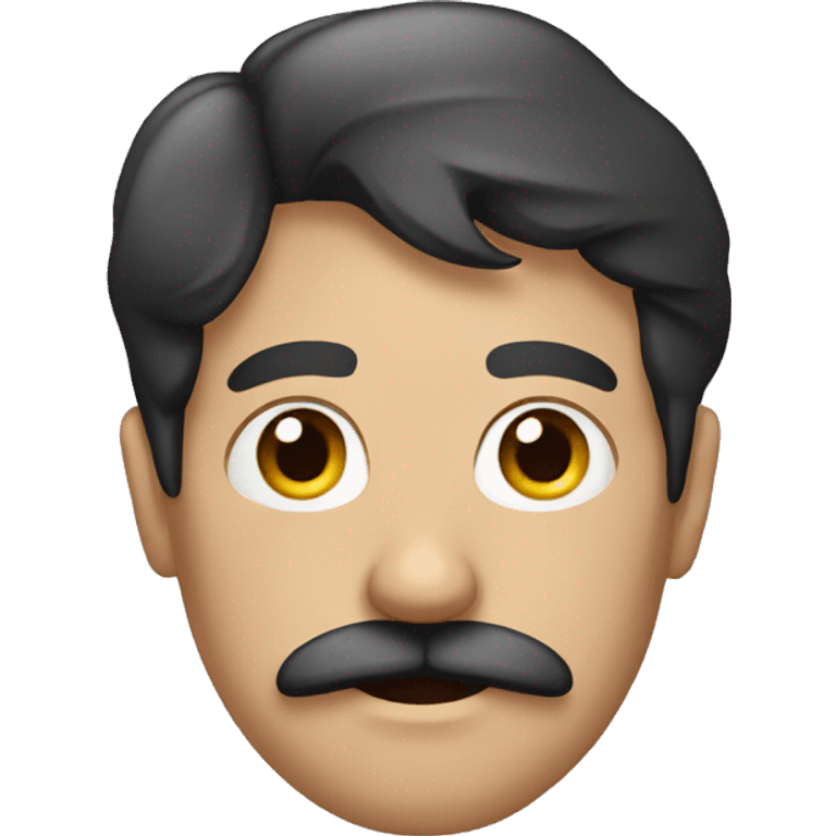 A man with a moustache emoji