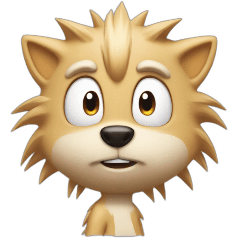 Sonic the hedghog emoji