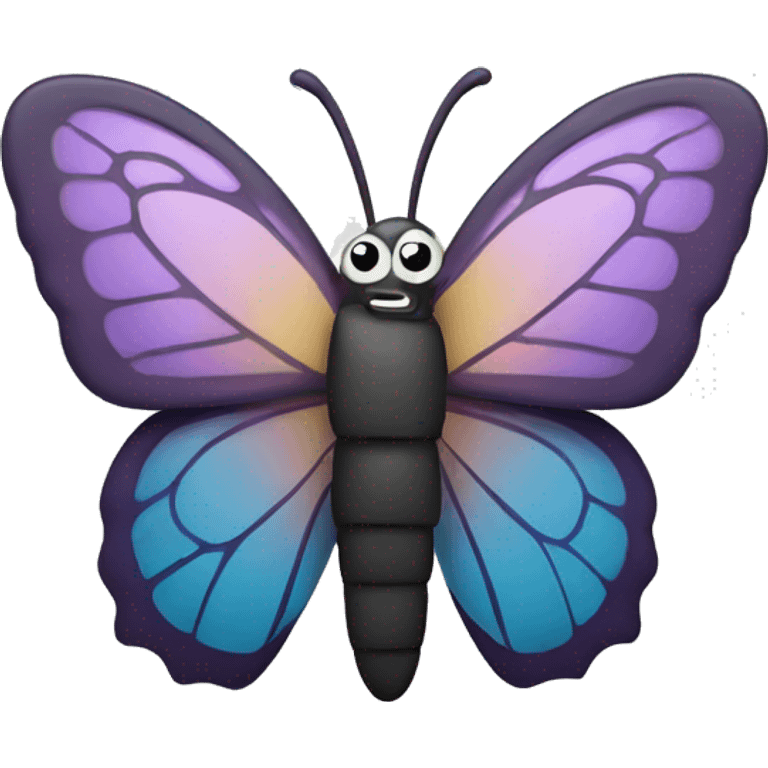 butterflie emoji with clenched fist  emoji