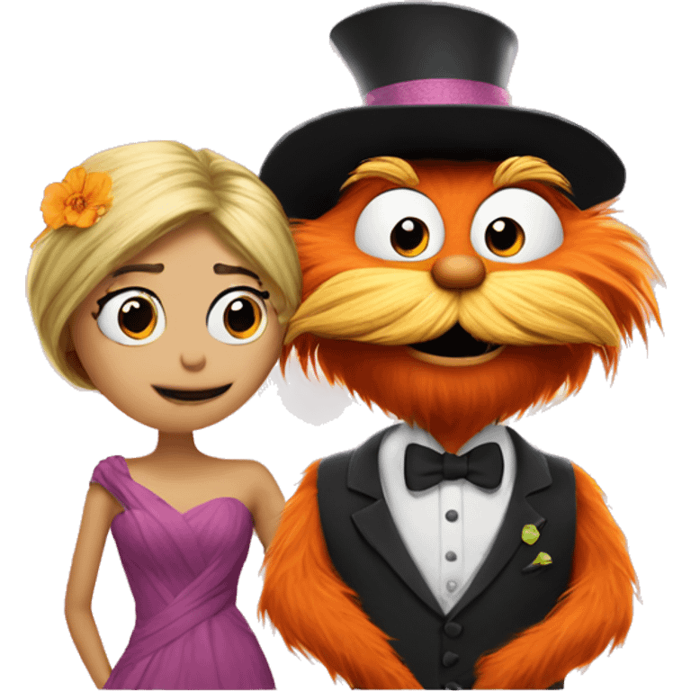 lorax con la novia emoji