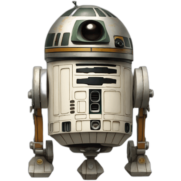 D-O droid from Star Wars  emoji