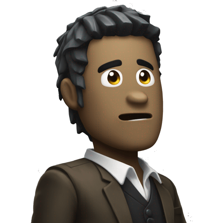 an emoji where there's the main monster from a roblox game called residence massacre emoji