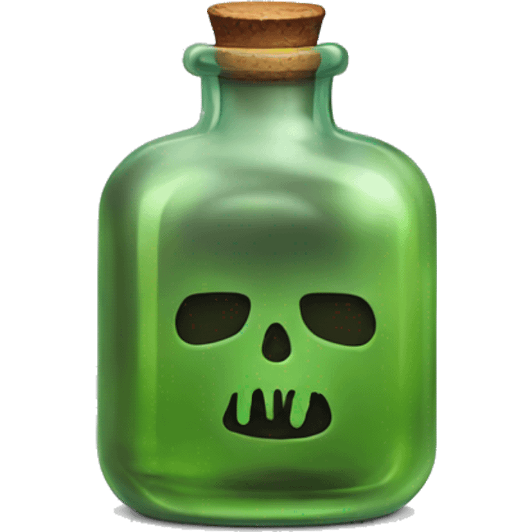 poison bottle emoji