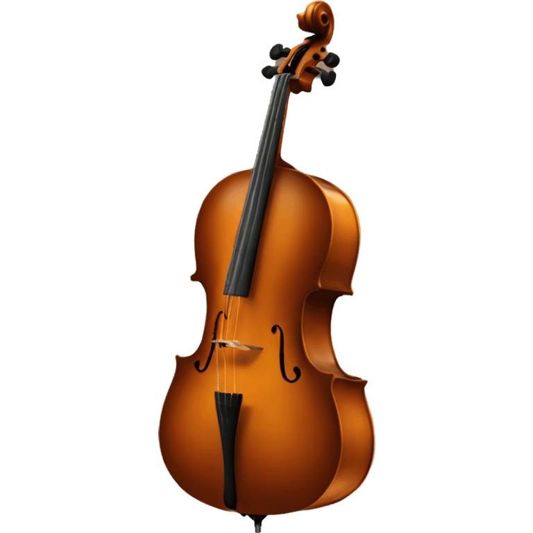 Fancy cello emoji