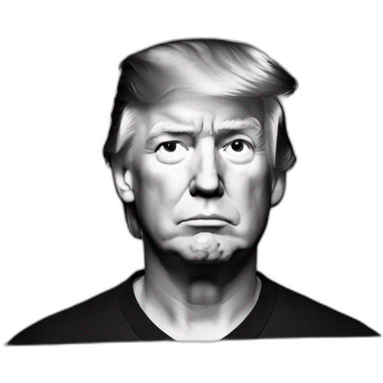 trump's mugshot emoji