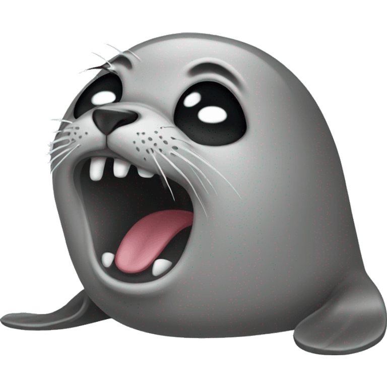 seal crying emoji