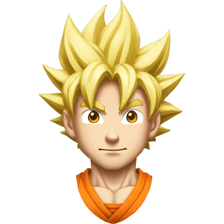 Goku from dragon ball z emoji