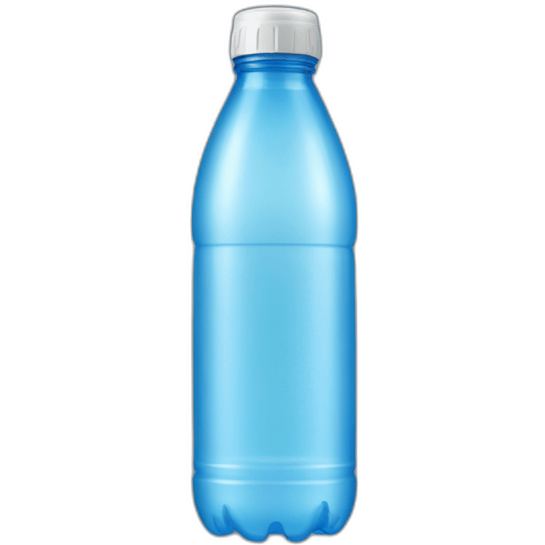 a plastic water bottle emoji