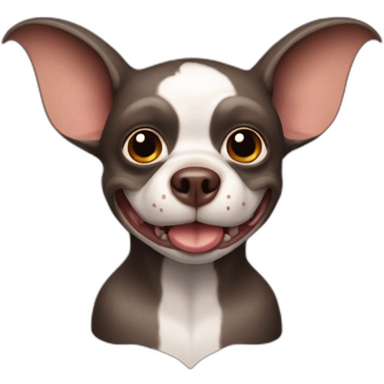 Monkey bat dog emoji