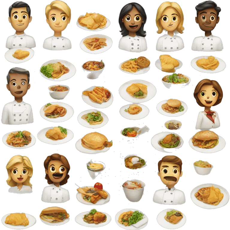 restaurant menu emoji