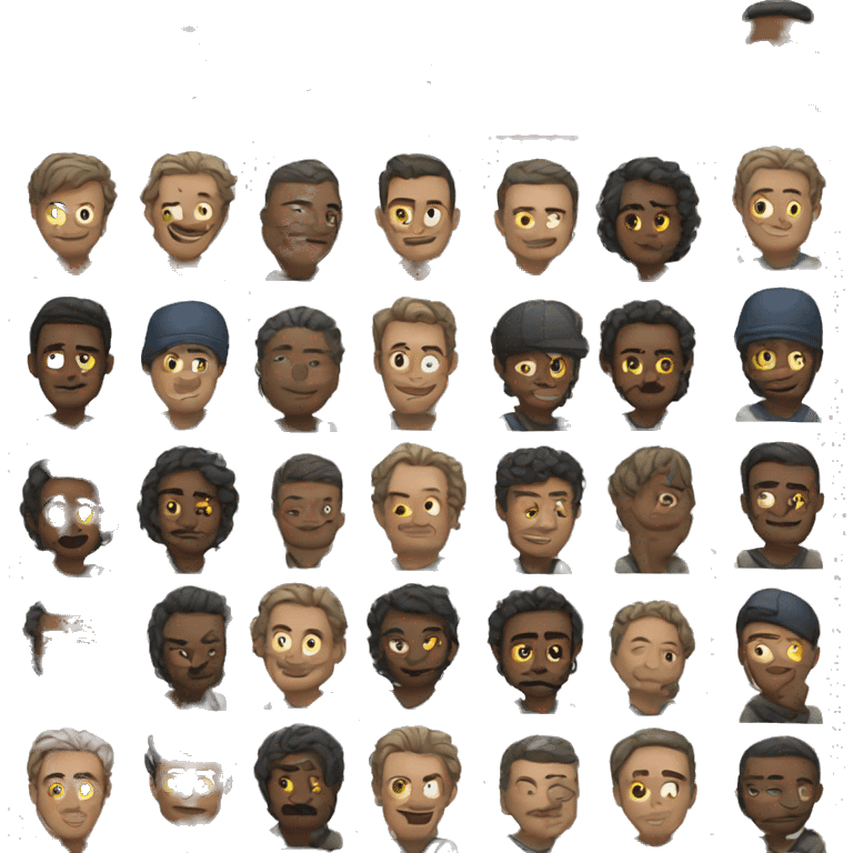 All mens emoji