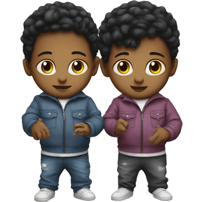 dj baby twins emoji