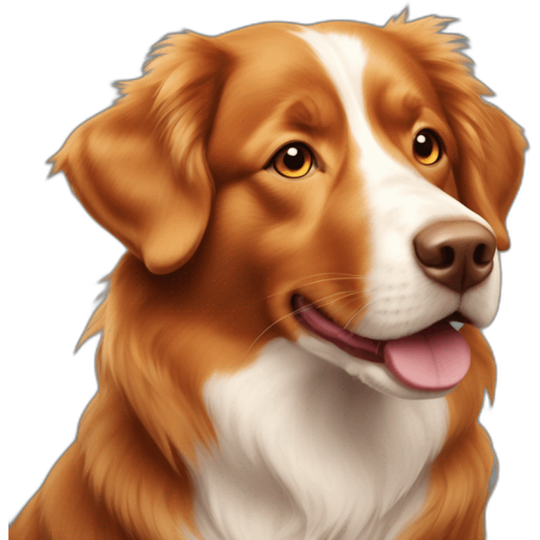 nova scotia duck tolling retriever emoji