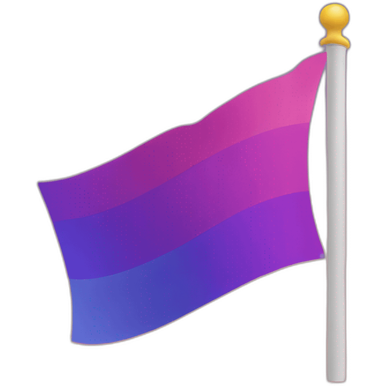 Bi flag emoji